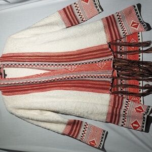 Maxsport long wrap‎ sweater womens size medium